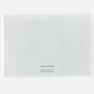 DIOR HOMME autumn winter 2010-2011 look book catalog
